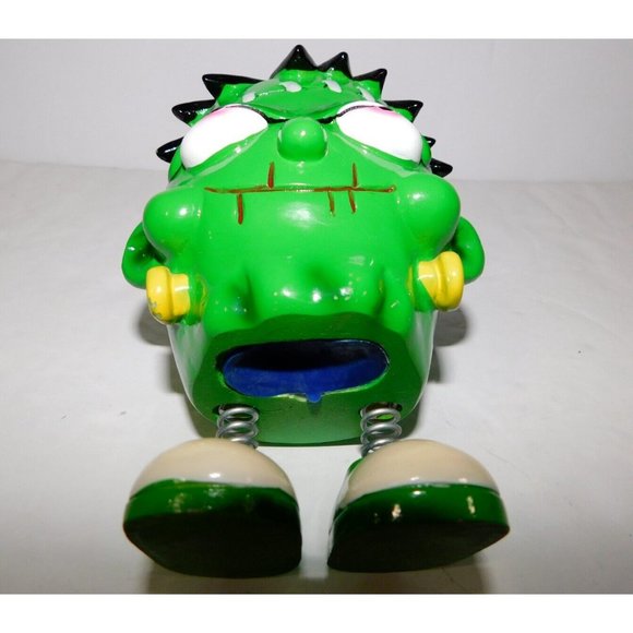 Cartoon Frankenstein Bobble Head Piggy Bank 6" Collectible - Picture 8 of 8